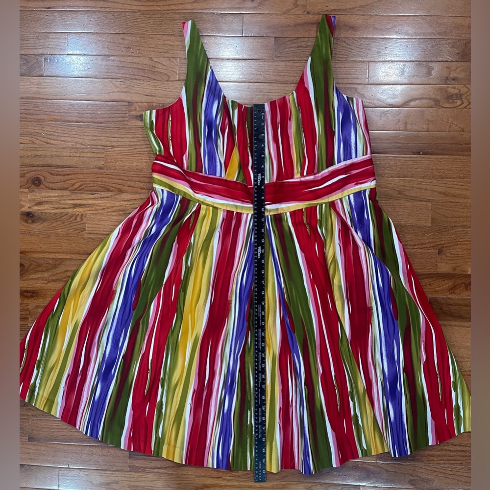 Calvin Klein Striped Sundress Multicolored size XXL *based on measurements*